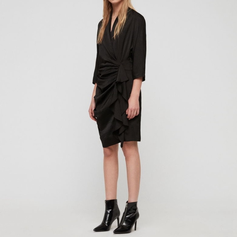 ALLSAINTS Issey Dress Black